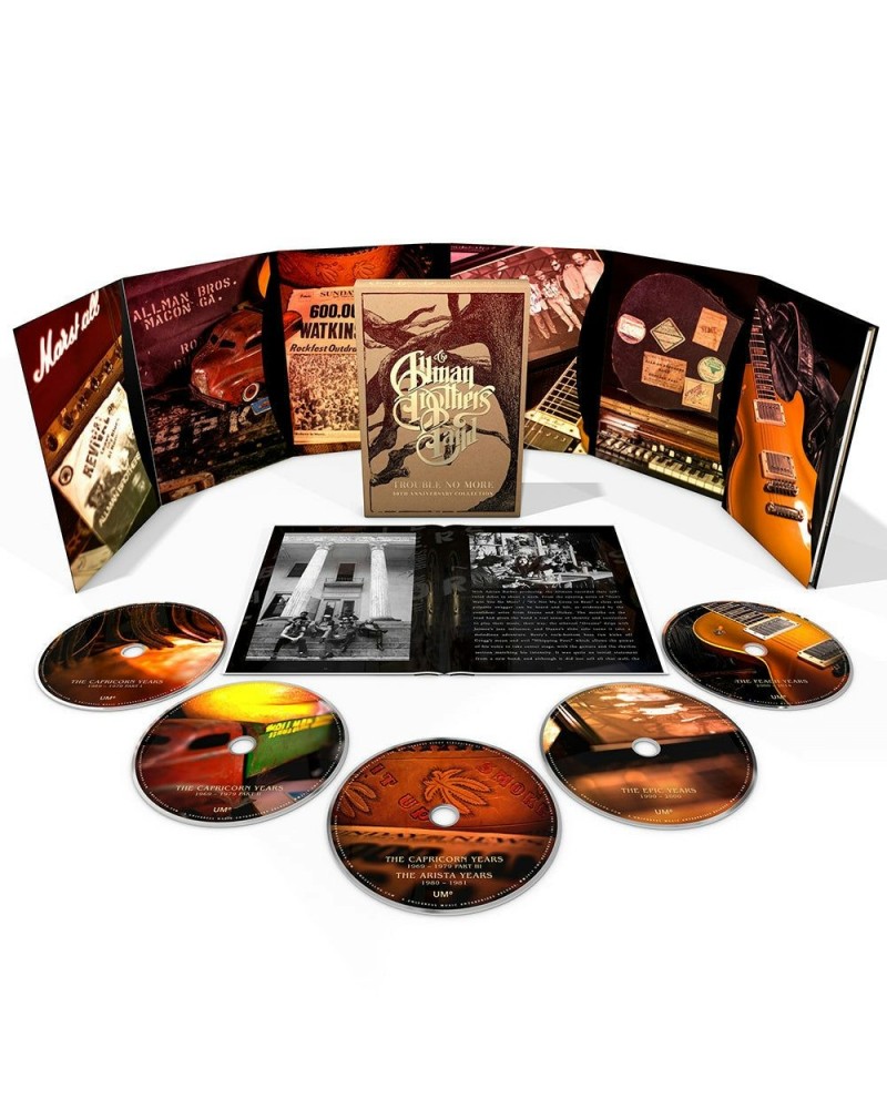 Allman Brothers Band Trouble No More: 50th Anniversary Collection CD Box Set $23.02 CD