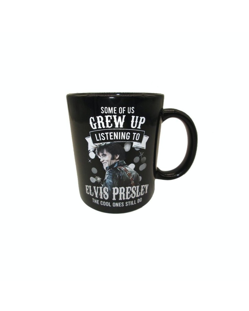 Elvis Presley Grew Up Listening to Elvis Mug $4.27 Drinkware