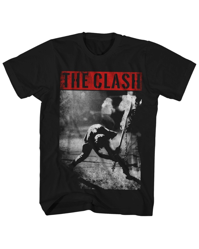 The Clash T-Shirt | London Calling Guitar Smash Shirt $9.34 Shirts