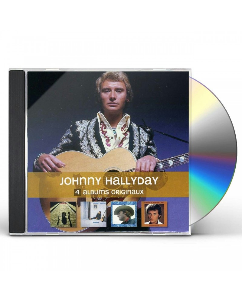 Johnny Hallyday 4 ALBUMS ORIGINAUX CD $9.63 CD