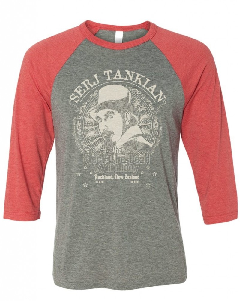 Serj Tankian Women's | Eyes Of Rauckland | 3/4 Sleeve Baseball Tee $12.90 Shirts