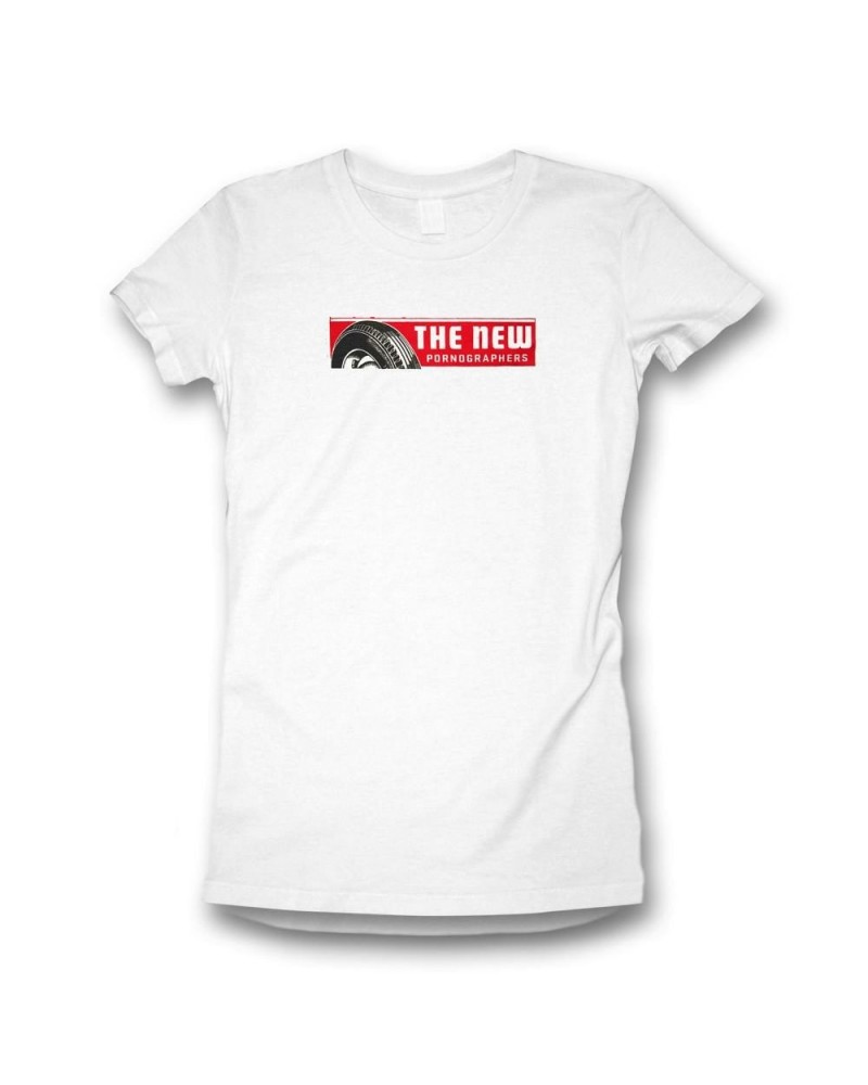 The New Pornographers Tire T-Shirt - Women's $7.00 Shirts