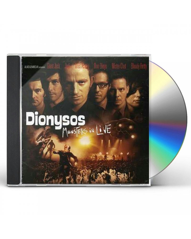 Dionysos MONSTER IN LIVE CD $12.65 CD