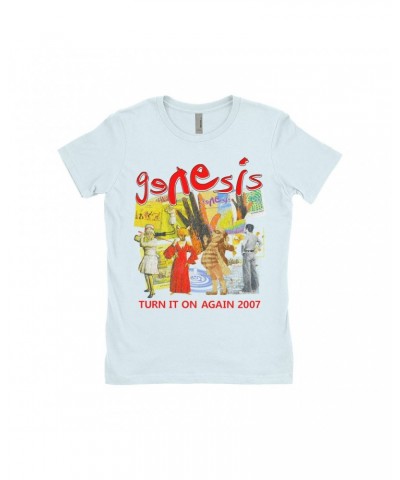 Genesis Ladies' Boyfriend T-Shirt | Turn It On Again Tour 2007 Shirt $12.23 Shirts