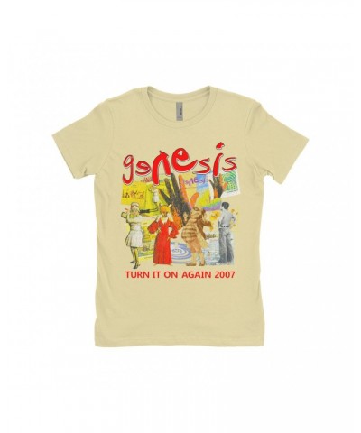 Genesis Ladies' Boyfriend T-Shirt | Turn It On Again Tour 2007 Shirt $12.23 Shirts