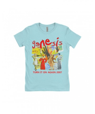 Genesis Ladies' Boyfriend T-Shirt | Turn It On Again Tour 2007 Shirt $12.23 Shirts