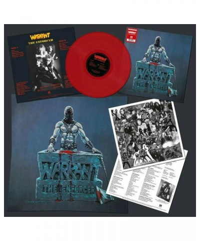 Warrant Enforcer (Blood Red) Vinyl Record $18.60 Vinyl