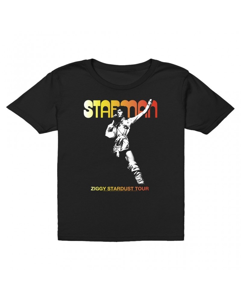 David Bowie Kids T-Shirt | Starman Ombre Kids T-Shirt $9.23 Kids