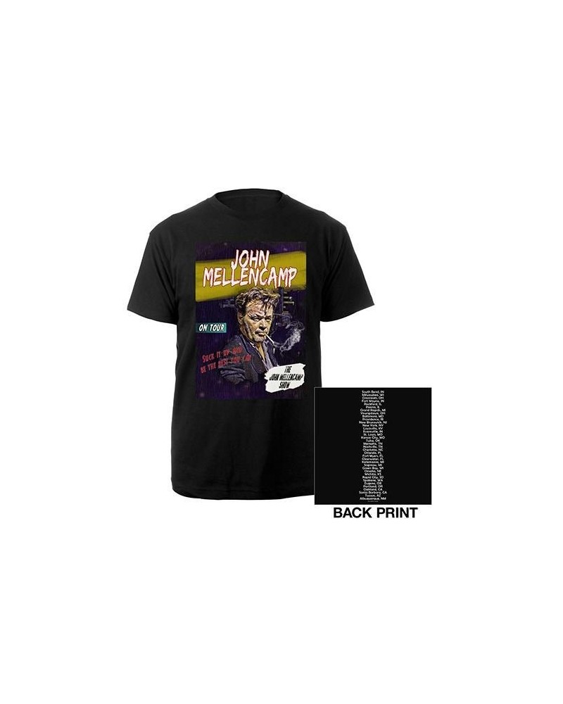 John Mellencamp Comic 2019 Tour Tee $12.28 Shirts