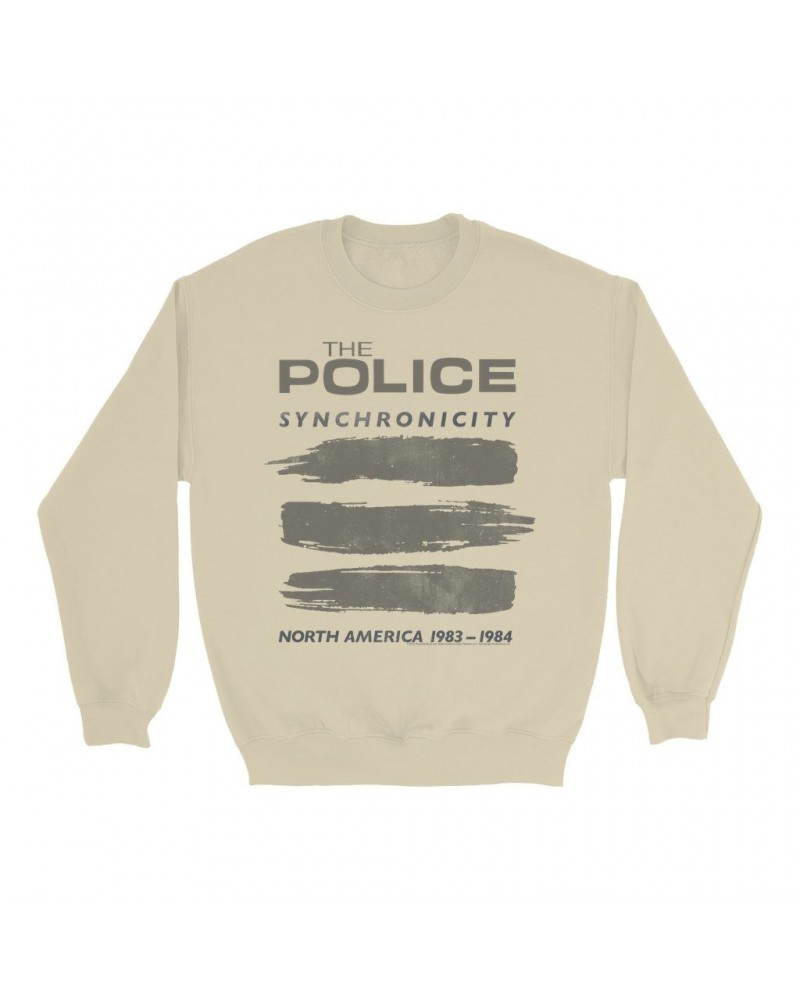 The Police Sweatshirt | Synchronicity North America Tour 1983 - 1984 Sweatshirt $16.78 Sweatshirts