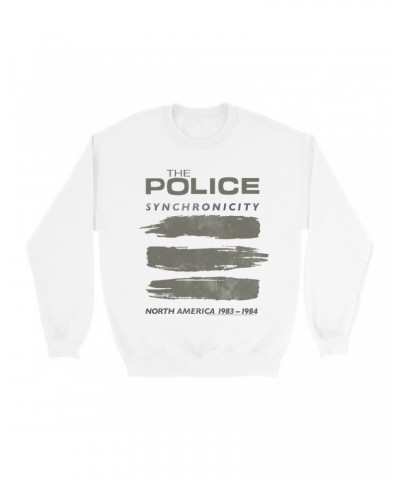 The Police Sweatshirt | Synchronicity North America Tour 1983 - 1984 Sweatshirt $16.78 Sweatshirts