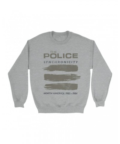 The Police Sweatshirt | Synchronicity North America Tour 1983 - 1984 Sweatshirt $16.78 Sweatshirts