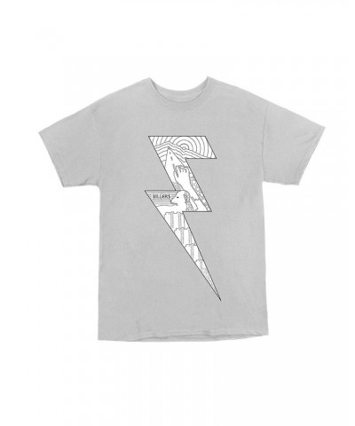 The Killers Lightning Bolt T-shirt $12.80 Shirts