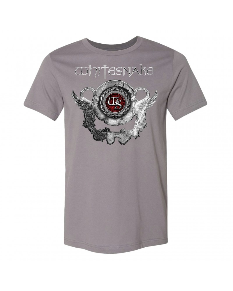 Whitesnake Restless Heart Grey Tee $13.20 Shirts