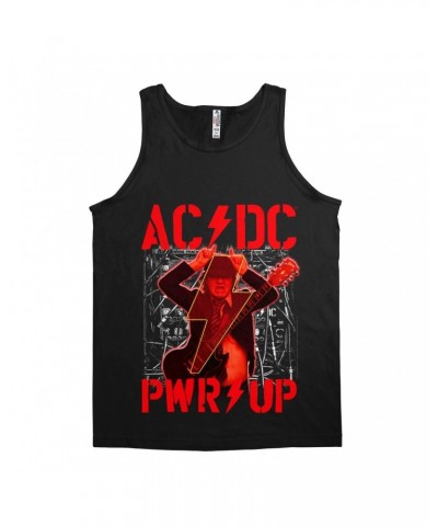 AC/DC Unisex Tank Top | PWR Up Album Art With Angus Young Shirt $8.48 Shirts