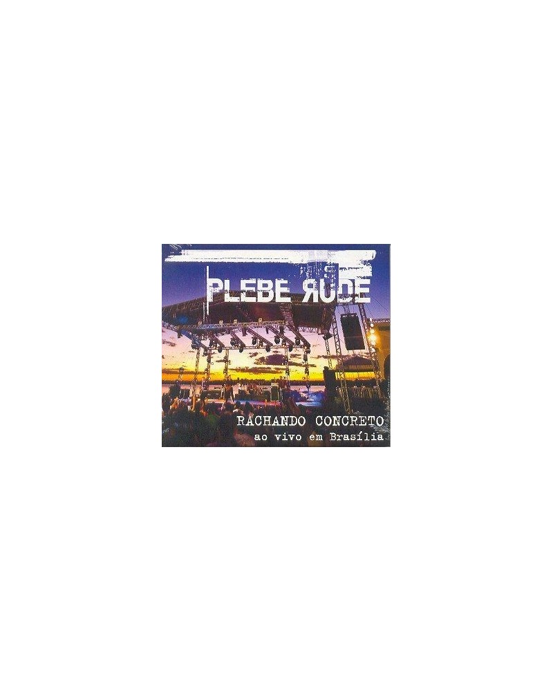 Plebe Rude RACHANDO CONCRETO AO VIVO EM BRASILIA CD $7.70 CD