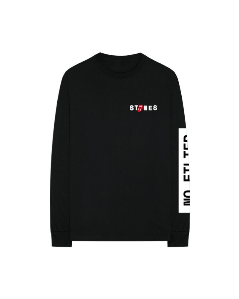 The Rolling Stones 2019 No Filter Black Longsleeve Shirt $22.00 Shirts