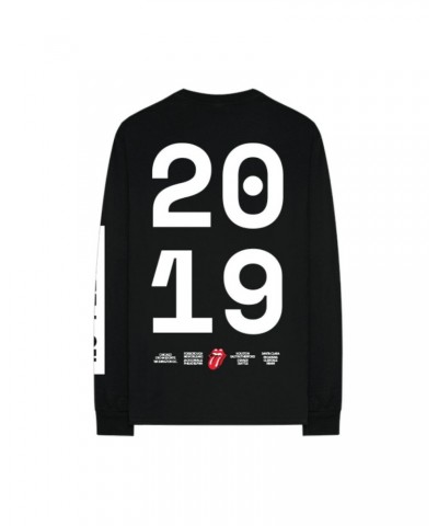 The Rolling Stones 2019 No Filter Black Longsleeve Shirt $22.00 Shirts