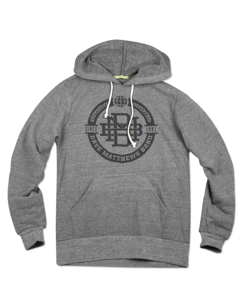 Dave Matthews Band Monogram Pullover Grey Hoodie $8.00 Sweatshirts