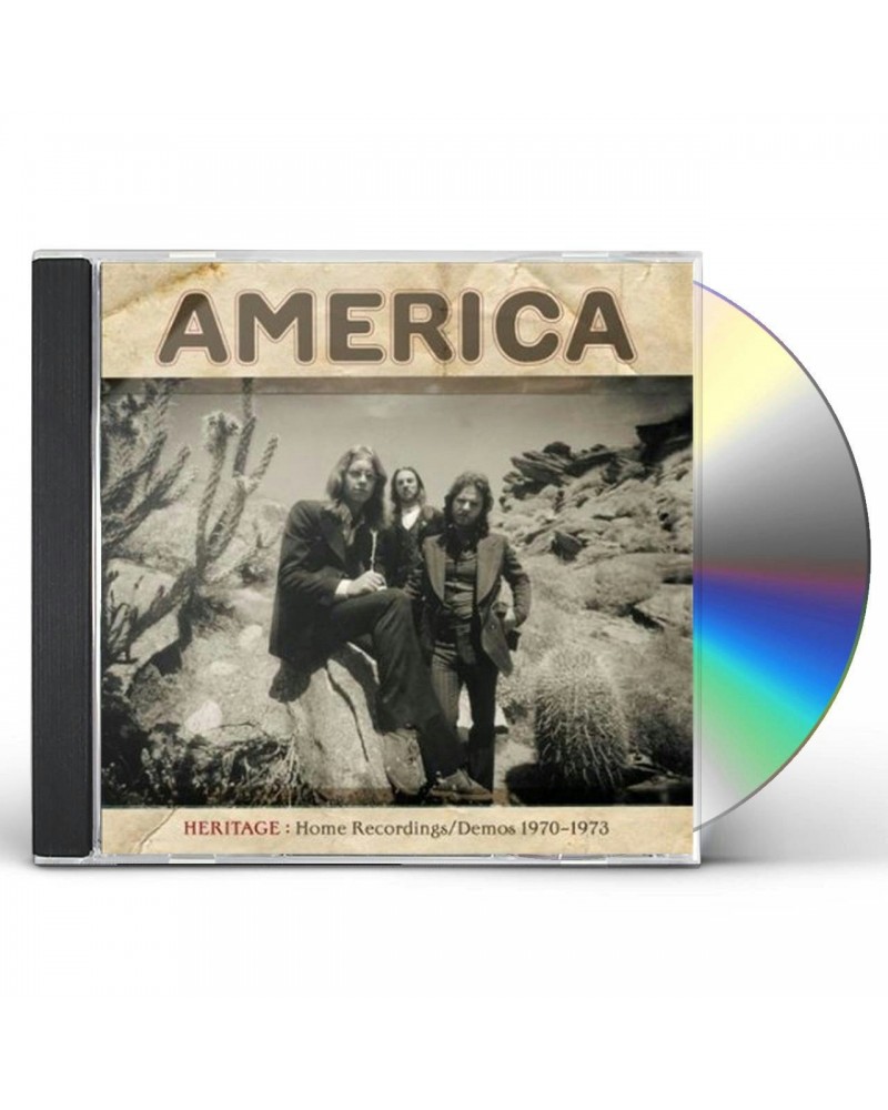 America HERITAGE: HOME RECORDINGS / DEMOS 1970-1973 CD $7.87 CD