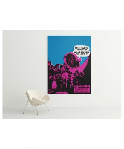 Pink Floyd Wall Art | 1968 Sound Factory Sacramento Concert Canvas Wrap $17.99 Decor