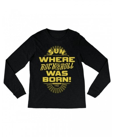 Sun Records Long Sleeve Shirt | 1952 Where Rock n Roll Was Born Shirt $13.48 Shirts