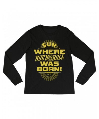 Sun Records Long Sleeve Shirt | 1952 Where Rock n Roll Was Born Shirt $13.48 Shirts