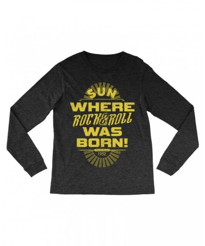 Sun Records Long Sleeve Shirt | 1952 Where Rock n Roll Was Born Shirt $13.48 Shirts