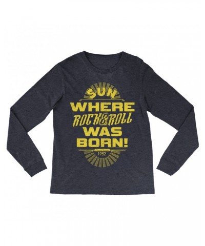 Sun Records Long Sleeve Shirt | 1952 Where Rock n Roll Was Born Shirt $13.48 Shirts