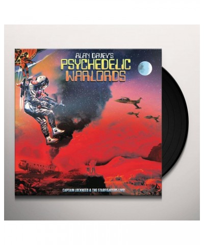 Alan Davey'S Psychedelic Warlords Captain Lockheed & The Starfighters Live! Vinyl Record $10.96 Vinyl