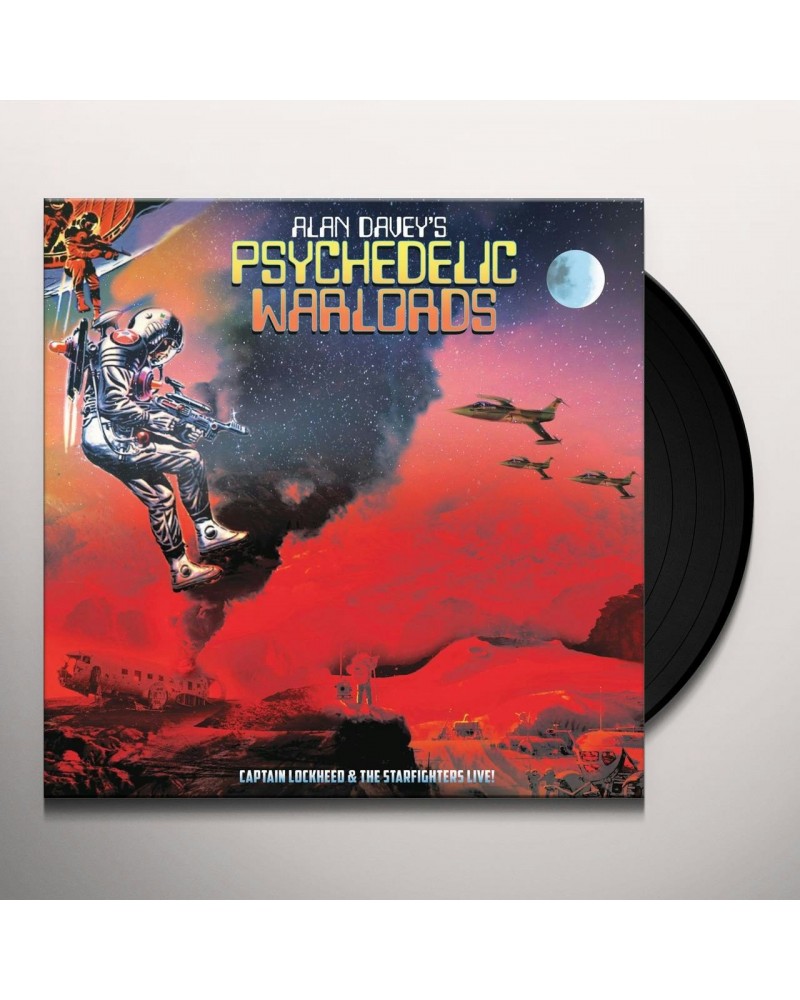 Alan Davey'S Psychedelic Warlords Captain Lockheed & The Starfighters Live! Vinyl Record $10.96 Vinyl