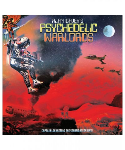 Alan Davey'S Psychedelic Warlords Captain Lockheed & The Starfighters Live! Vinyl Record $10.96 Vinyl