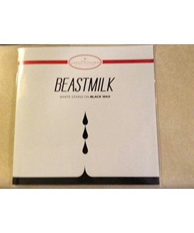 Beastmilk White Stains on Black Wax Vinyl Record $4.09 Vinyl