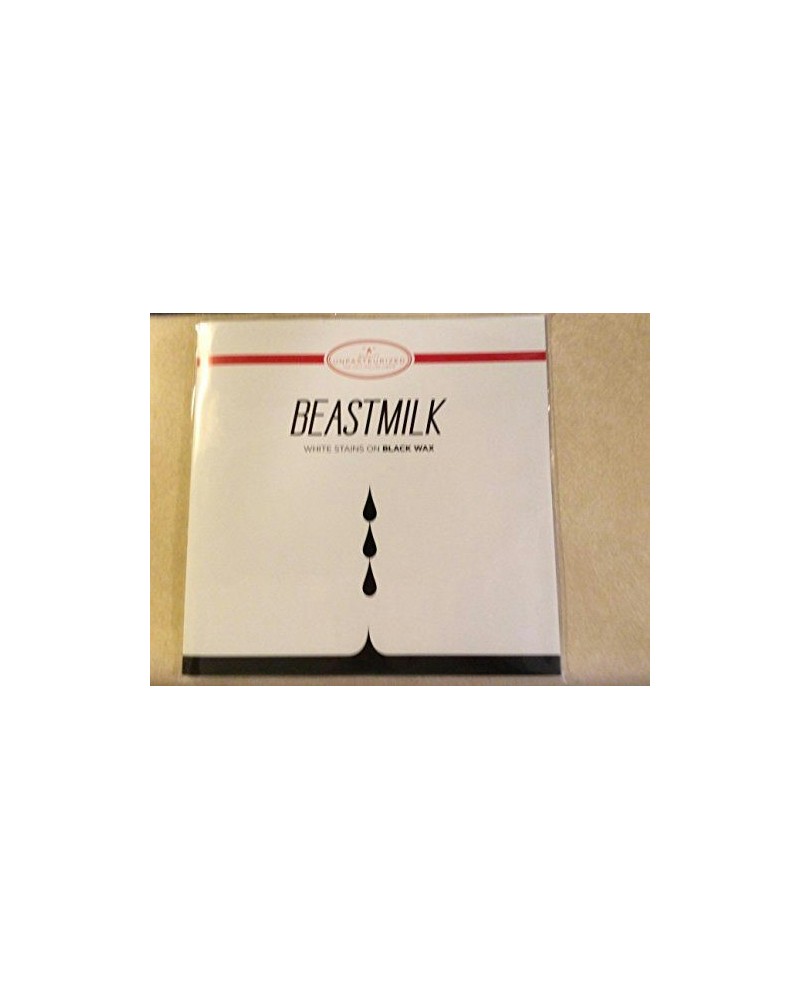 Beastmilk White Stains on Black Wax Vinyl Record $4.09 Vinyl