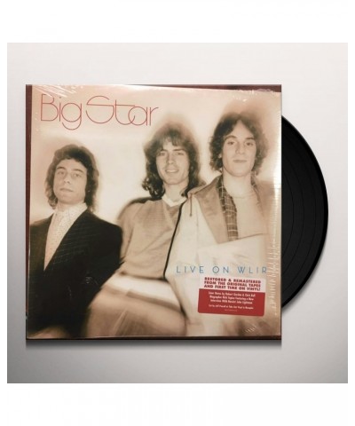 Big Star Live on WLIR Vinyl Record $14.40 Vinyl