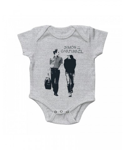 Simon & Garfunkel "Walking" Heather Grey Onesie $5.53 Kids