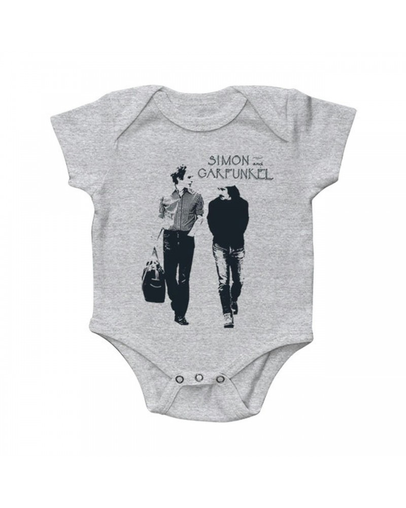 Simon & Garfunkel "Walking" Heather Grey Onesie $5.53 Kids