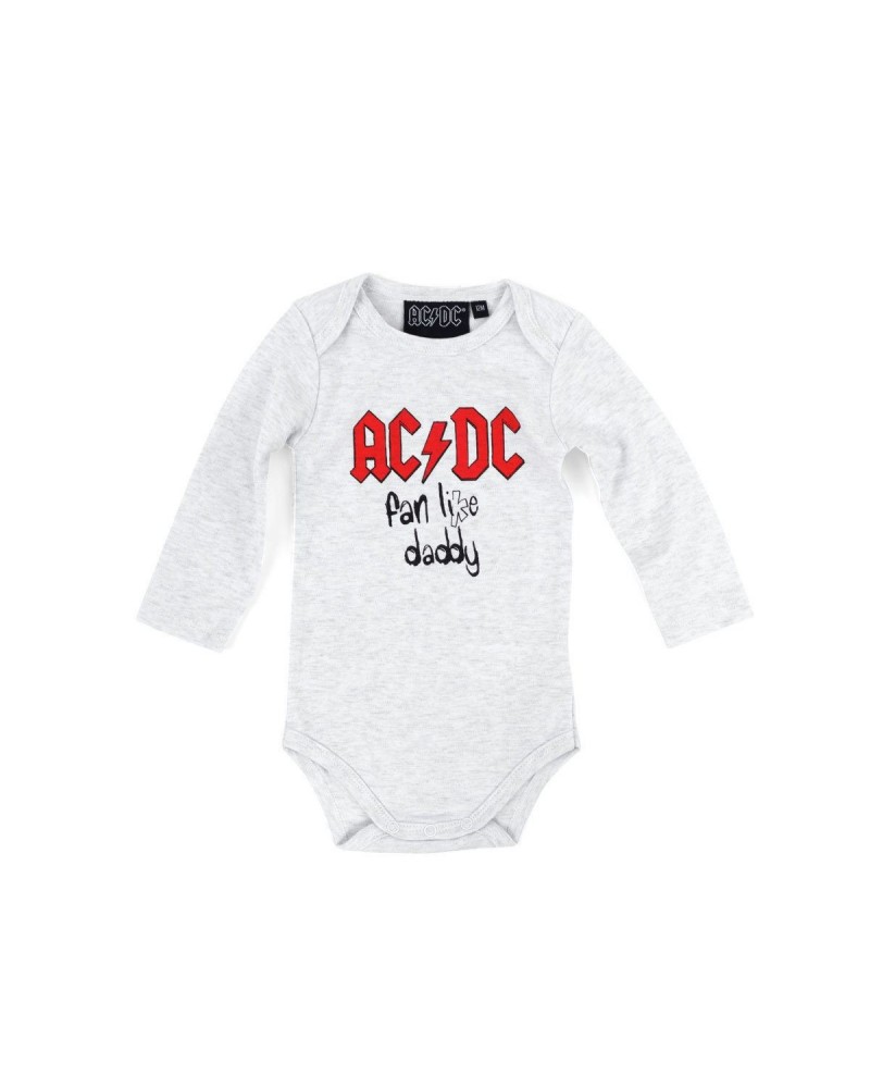 AC/DC Grey Baby Onesie $3.90 Kids