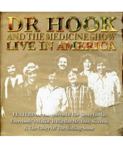 Dr. Hook CD - Live In America $6.63 CD