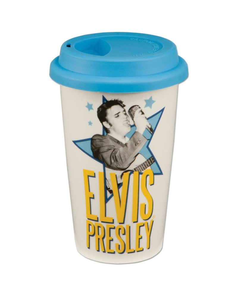 Elvis Presley Double-Wall Travel Mug $5.16 Drinkware