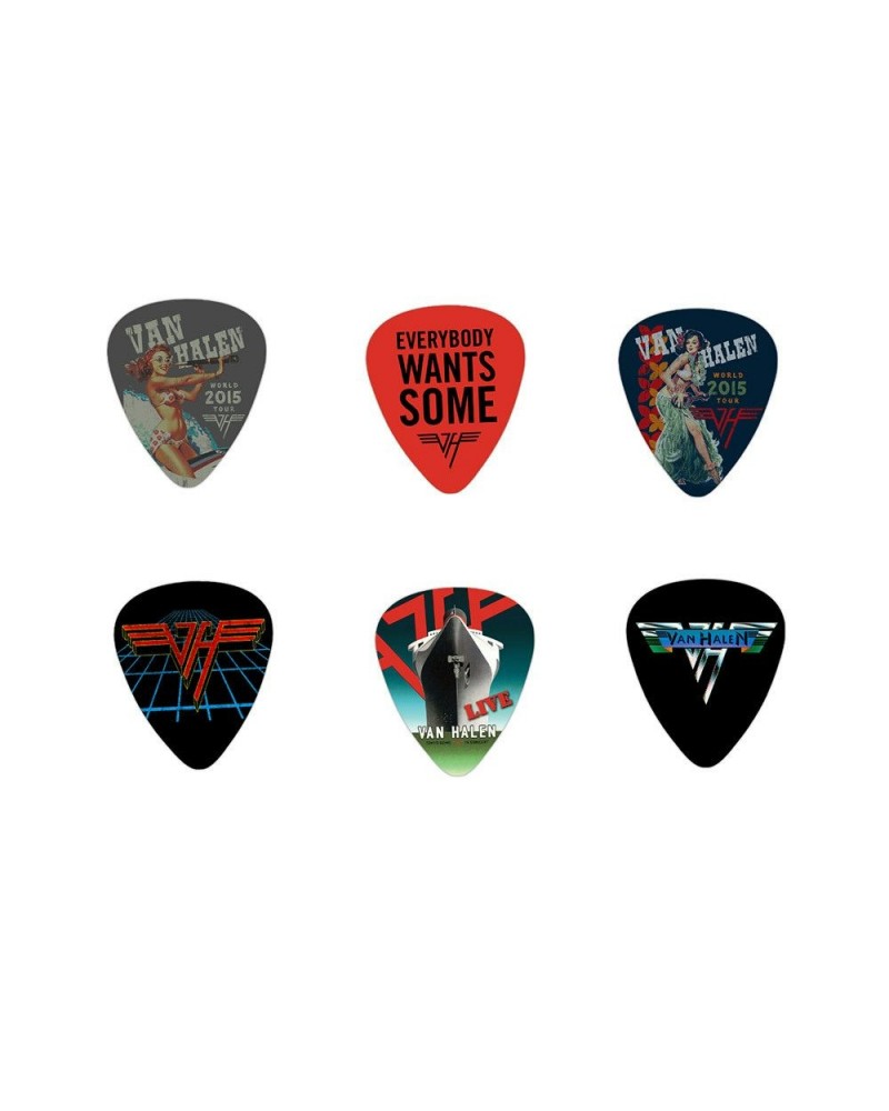 Van Halen World Tour 2015 Guitar Pick Set $5.18 Instruments