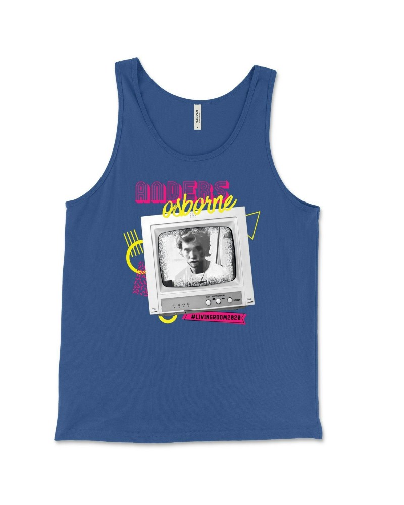 Anders Osborne Living Room 2020 Unisex Tank Top - ROYAL $9.25 Shirts