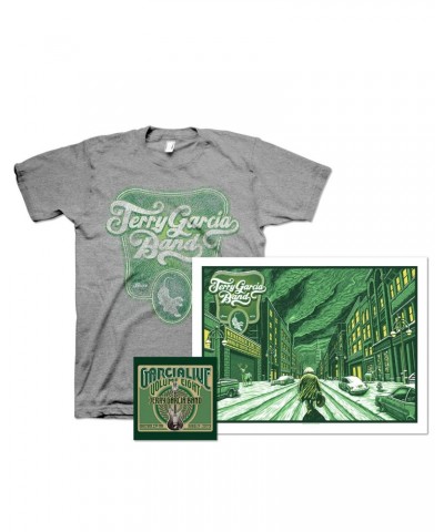 Jerry Garcia Band - GarciaLive Volume 8: Download Poster & Organic T-Shirt Bundle $23.37 Shirts