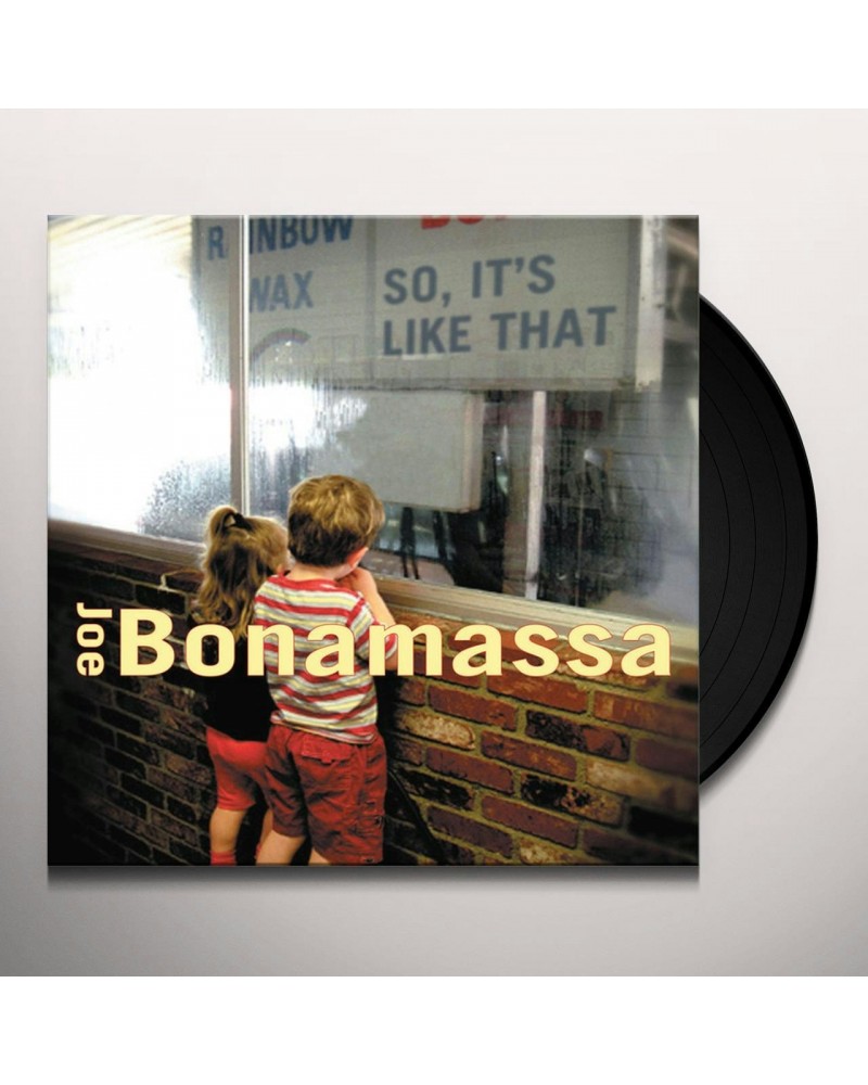 Joe Bonamassa So It's Like That Vinyl Record $14.19 Vinyl