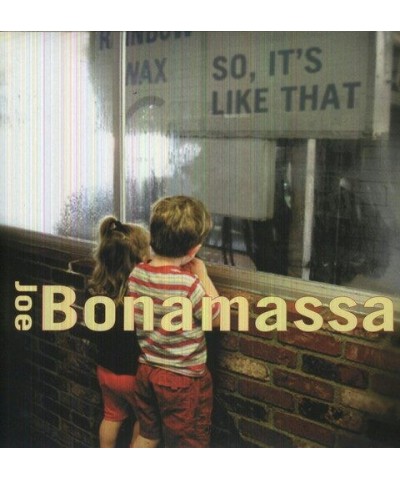 Joe Bonamassa So It's Like That Vinyl Record $14.19 Vinyl