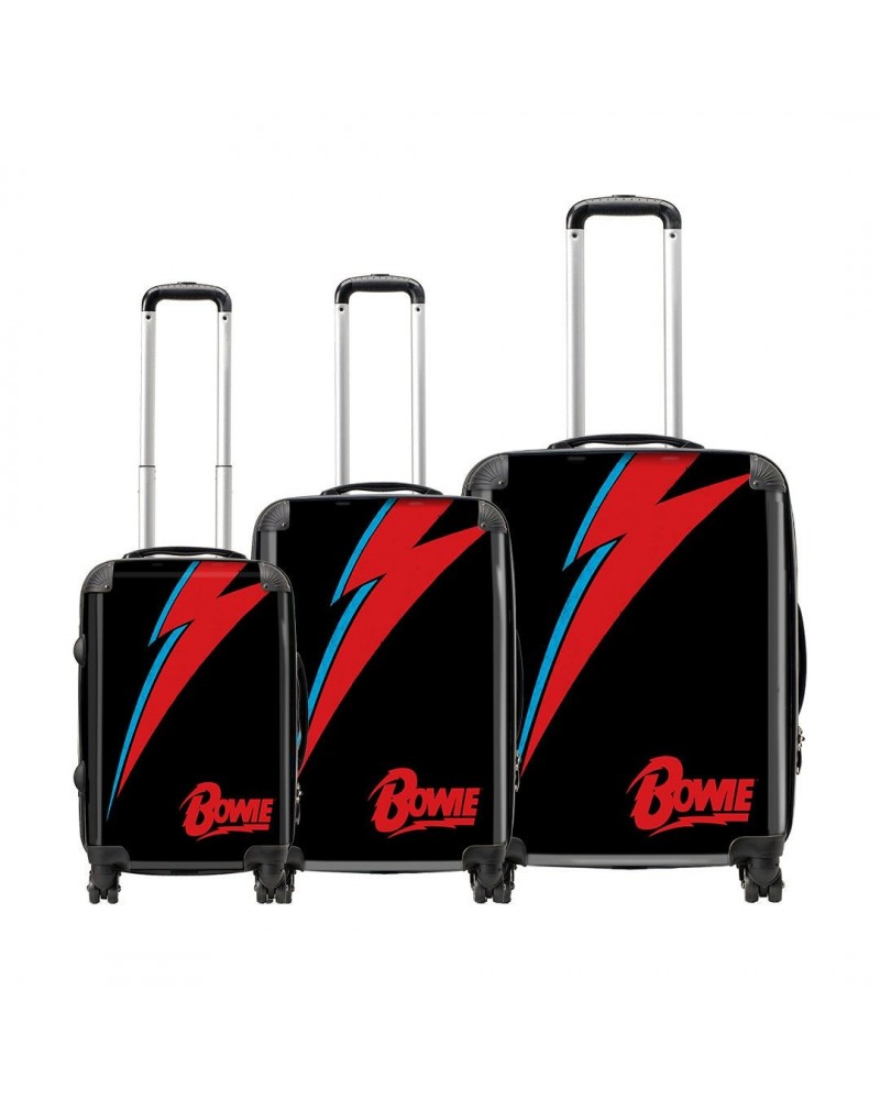 David Bowie Rocksax David Bowie Travel Backpack - Lightening Luggage $94.66 Bags