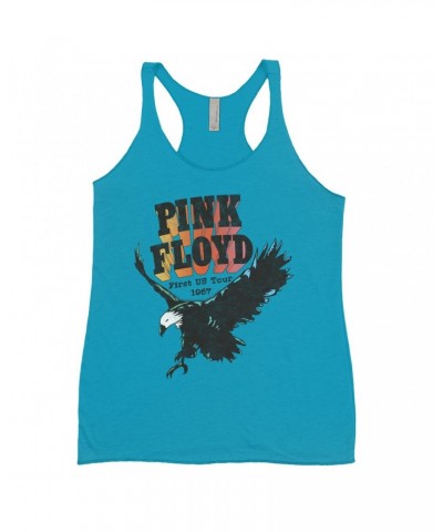 Pink Floyd Ladies' Tank Top | First US Tour 1967 Shirt $13.03 Shirts