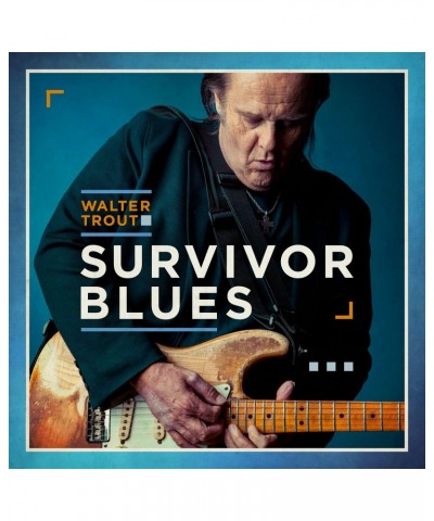 Walter Trout Survivor Blues Blue Vinyl Record $14.40 Vinyl